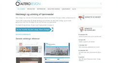 Desktop Screenshot of altero.dk
